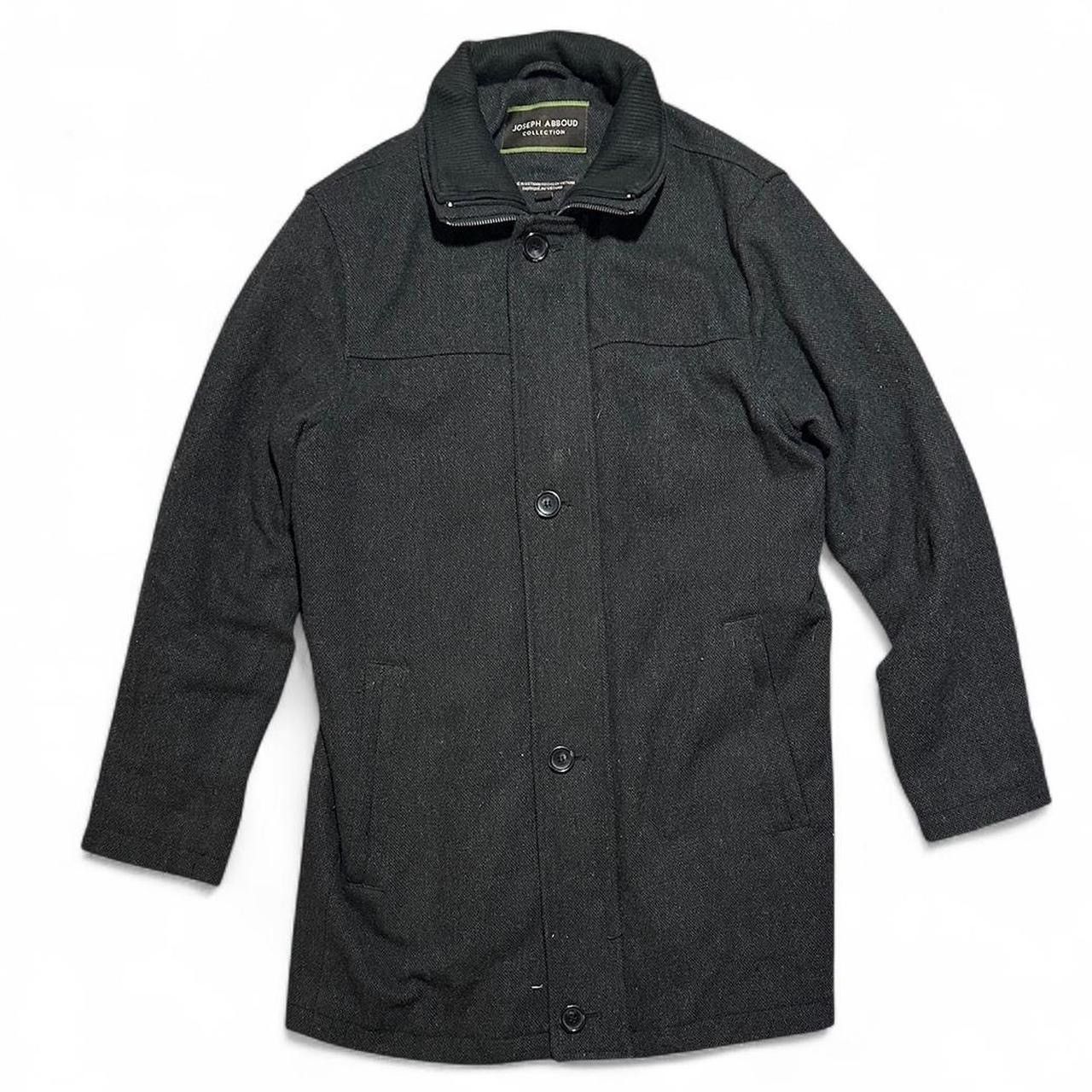 Joseph Abboud Joseph Abboud Collection Mens Winter Wool Blend Coat Size US S / EU 44-46 / 1 - 1 Thumbnail
