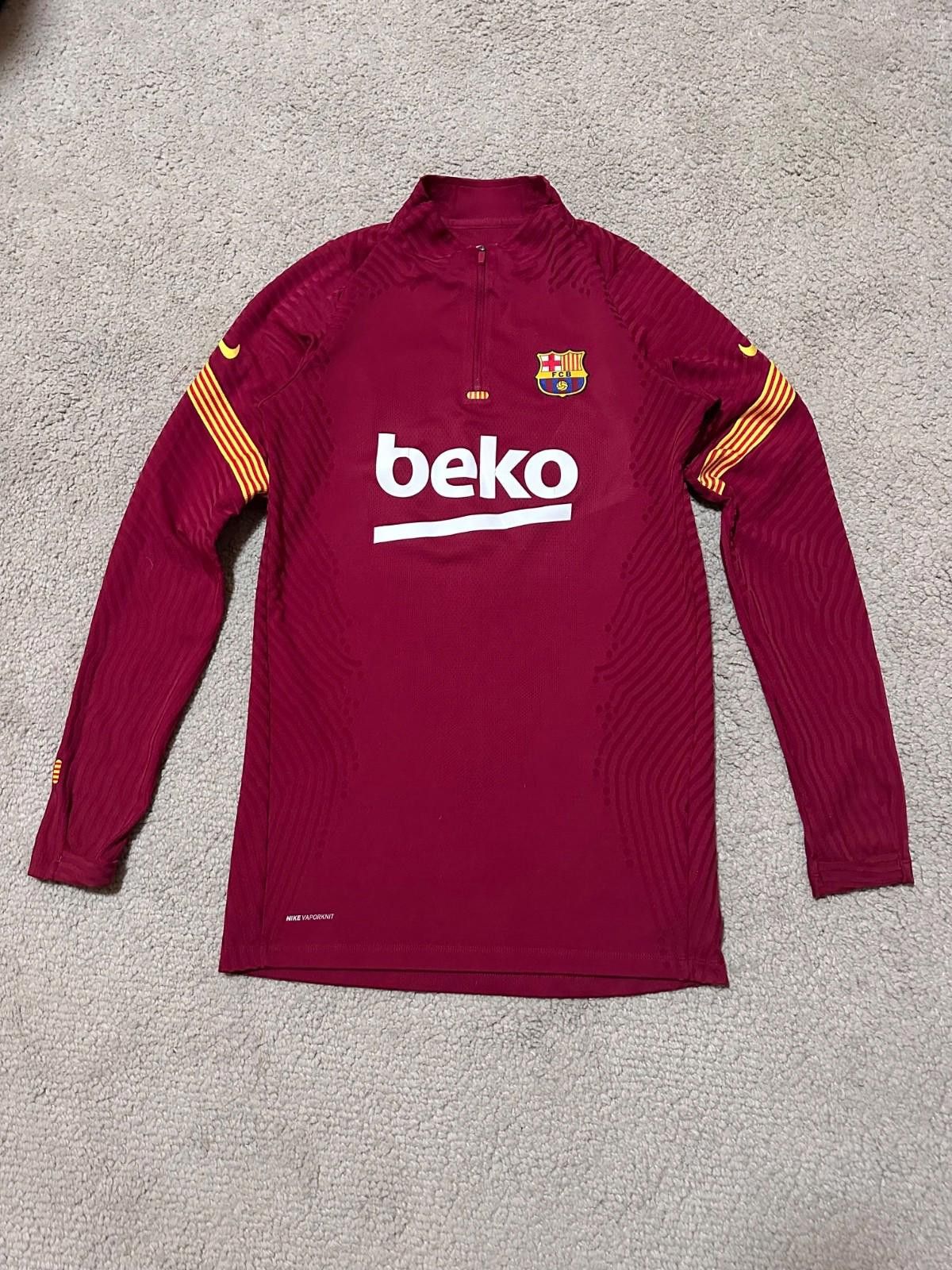 Nike BARCELONA NIKE 2020/2021 FOOTBALL SOCCER TRAINING TRACK TOP Size US S / EU 44-46 / 1 - 1 Thumbnail