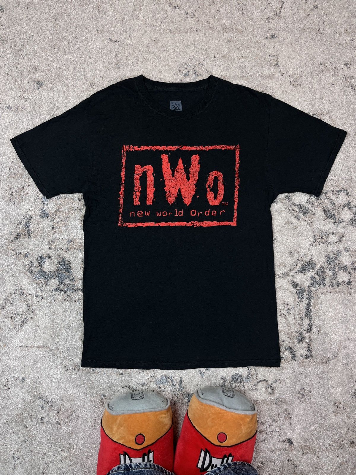 NWO - NEW WORLD ORDER - RARE WWE TEE - № 763