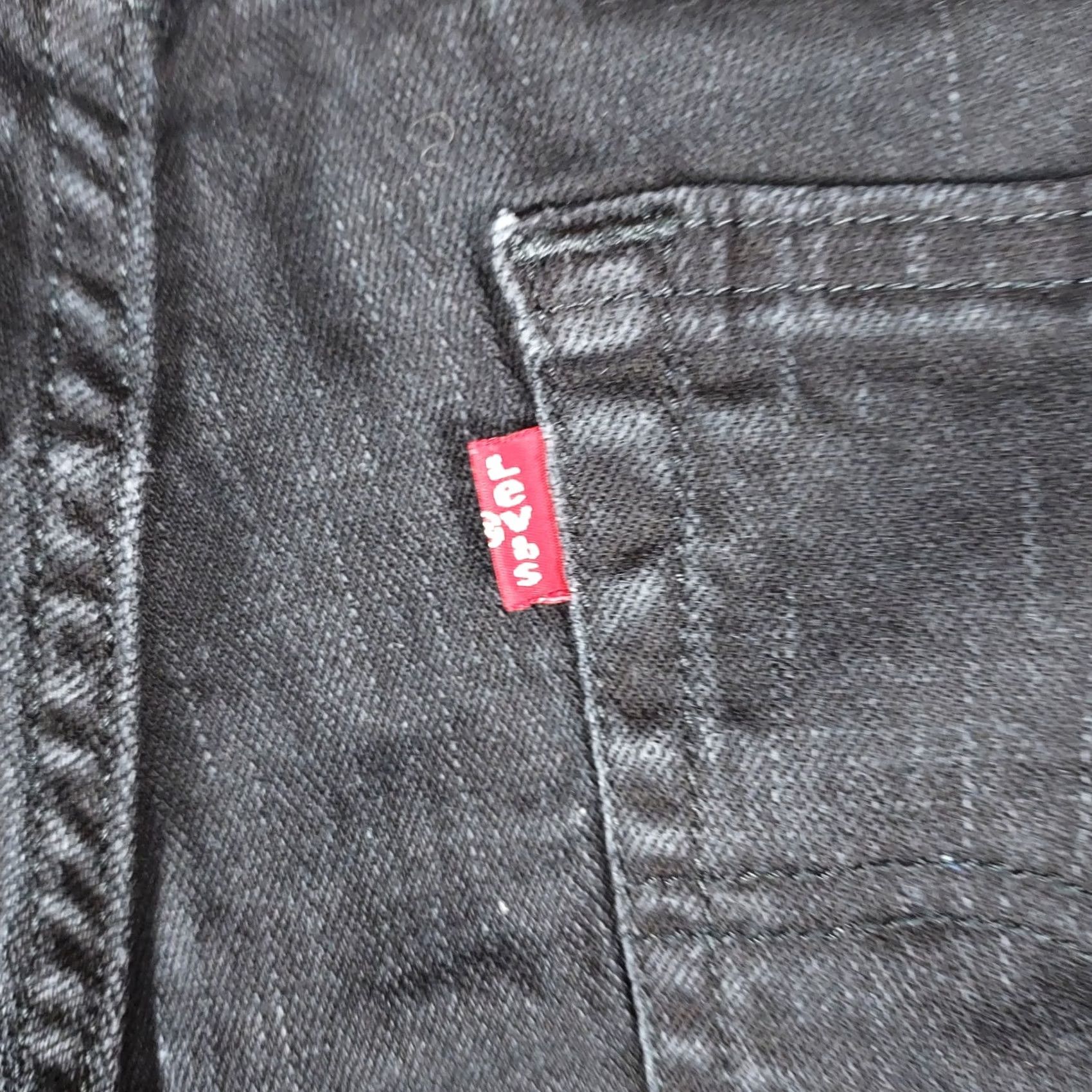 Levi's Levi’s 514 Straight Leg Jeans Black Wash Denim 30in Inseam Regular 34 Waist Men Size US 34 / EU 50 - 5 Thumbnail