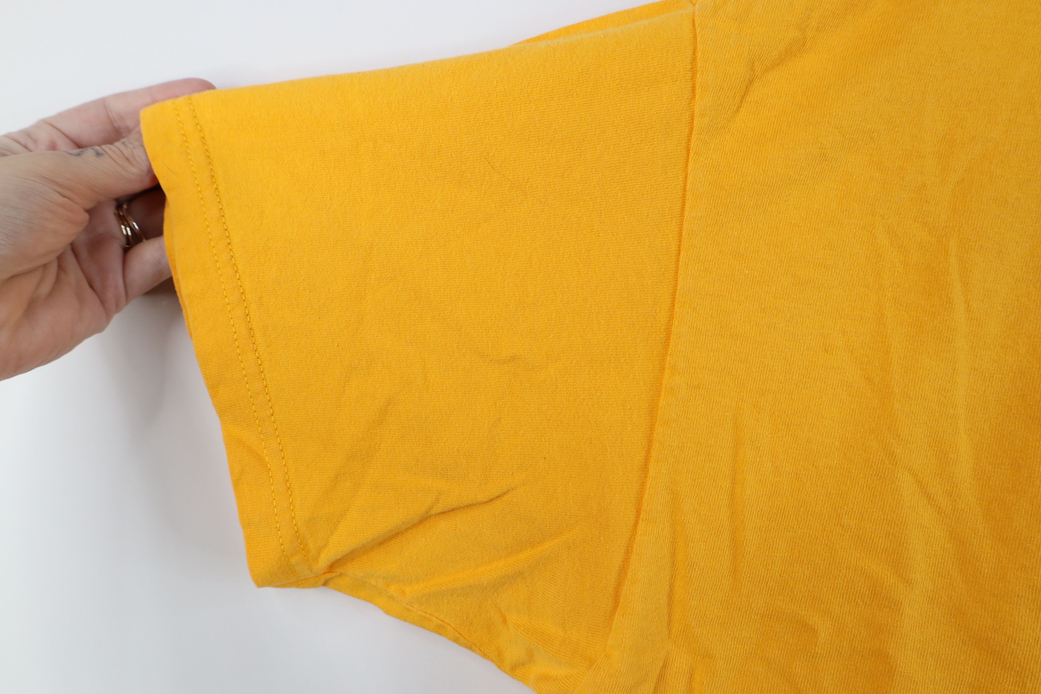 Vintage Vintage 90s Boise Marketing Services T-Shirt Yellow USA Size US L / EU 52-54 / 3 - 7 Thumbnail