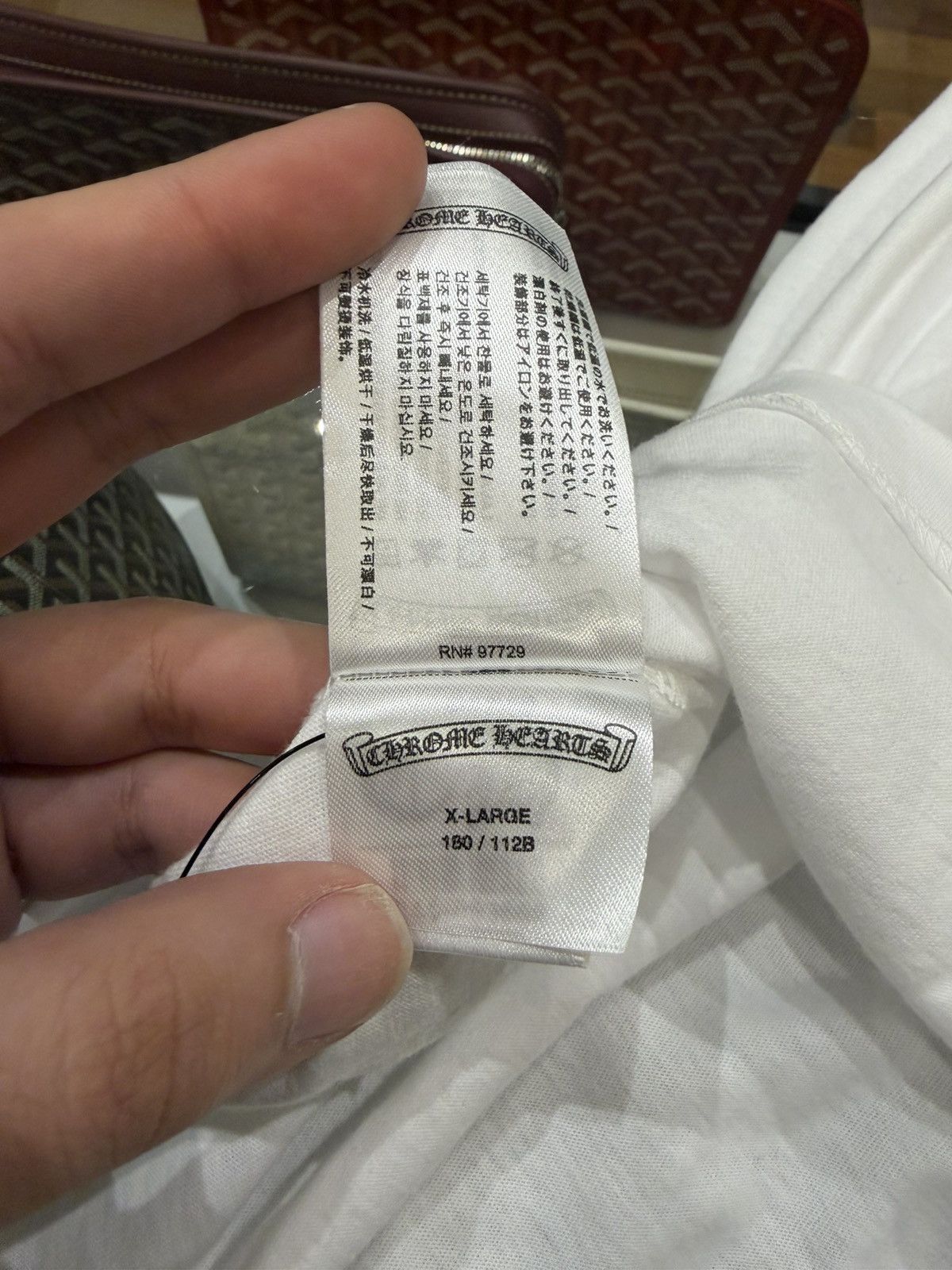 Chrome Hearts Chrome Hearts St. Barth Exclusive Pocket Tee Size US XL / EU 56 / 4 - 5 Thumbnail