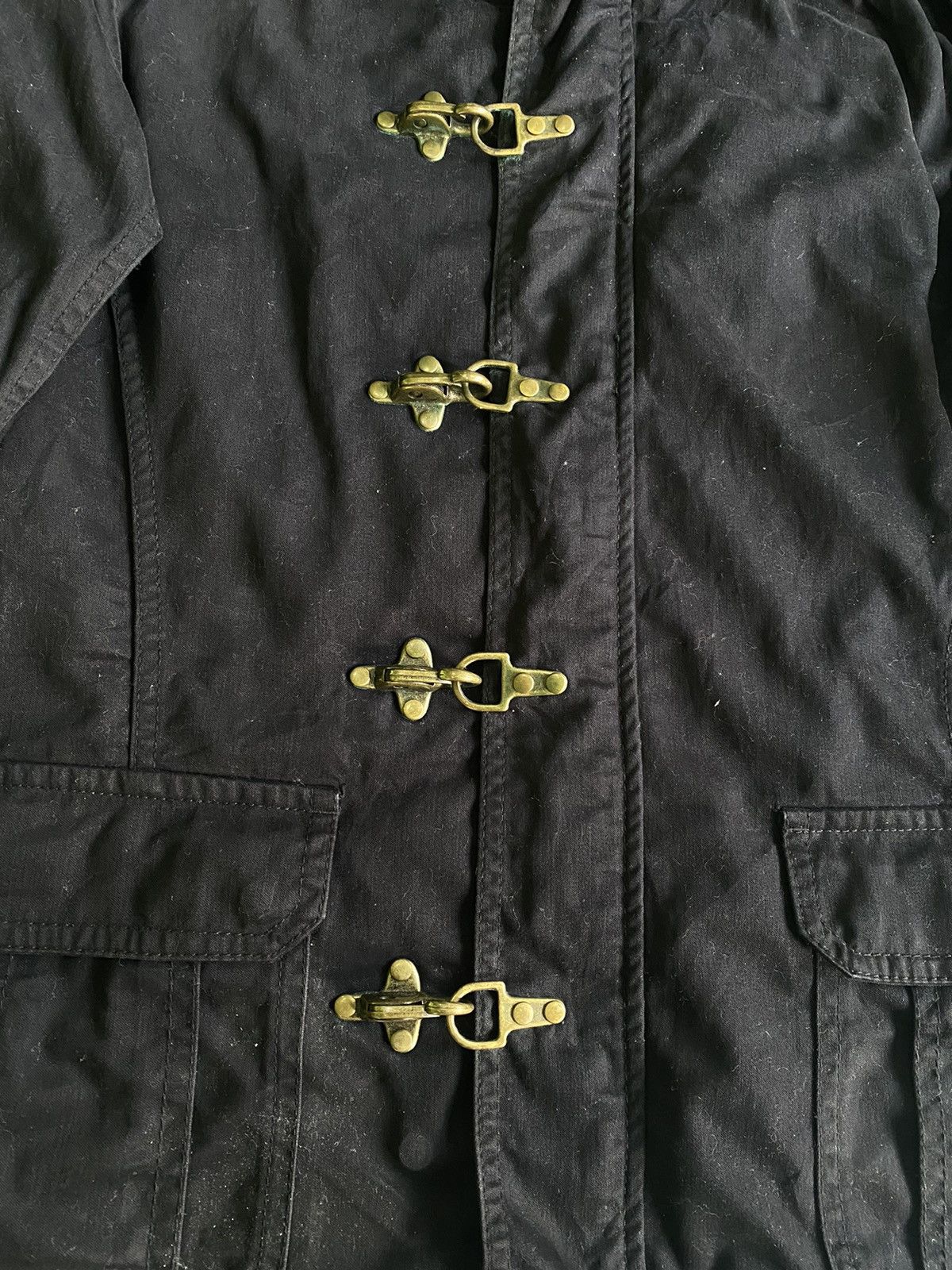 Issey Miyake × Tete Homme Vintage Tete Homme Hoodie Black Jacket Size US L / EU 52-54 / 3 - 9 Thumbnail