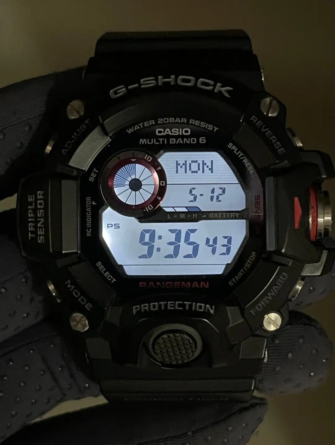 Casio × G Shock Casio G Shock GW-9400J-1JF Rangeman ( New ) Size ONE SIZE - 4 Thumbnail