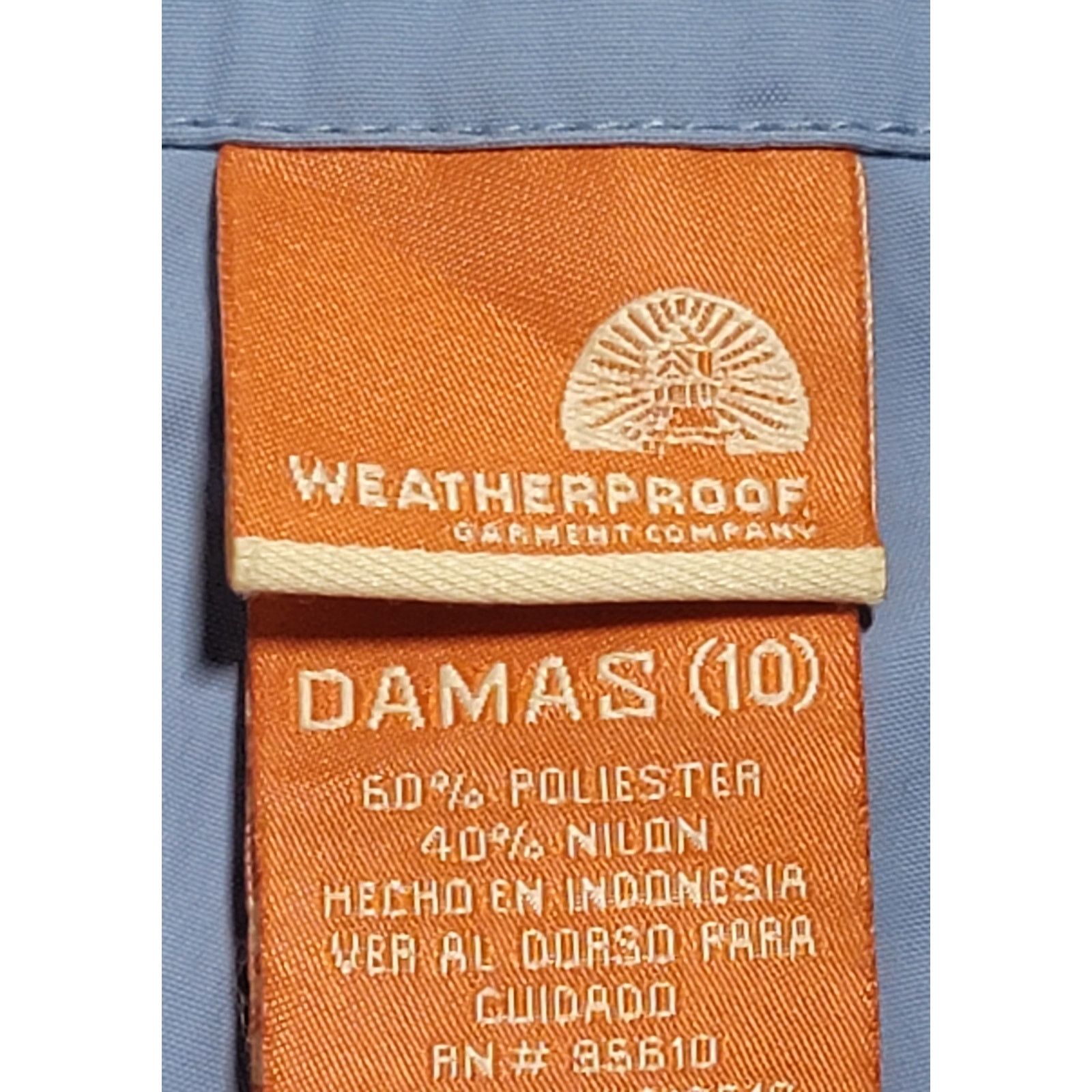 Other Weatherproof Blue Flat Front Cargo Shorts 10 Lightweight Size 32" / US 10 / IT 46 - 4 Thumbnail