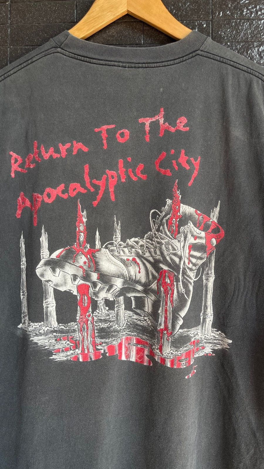 Band Tees × Vintage Vintage Testament 1993s T-Shirt Size US XL / EU 56 / 4 - 10 Thumbnail