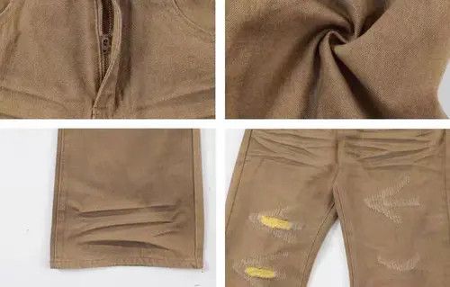 VIBE Washed and Aged Vintage Street Hip Hop Micro Flare Jeans Size US 32 / EU 48 - 5 Thumbnail