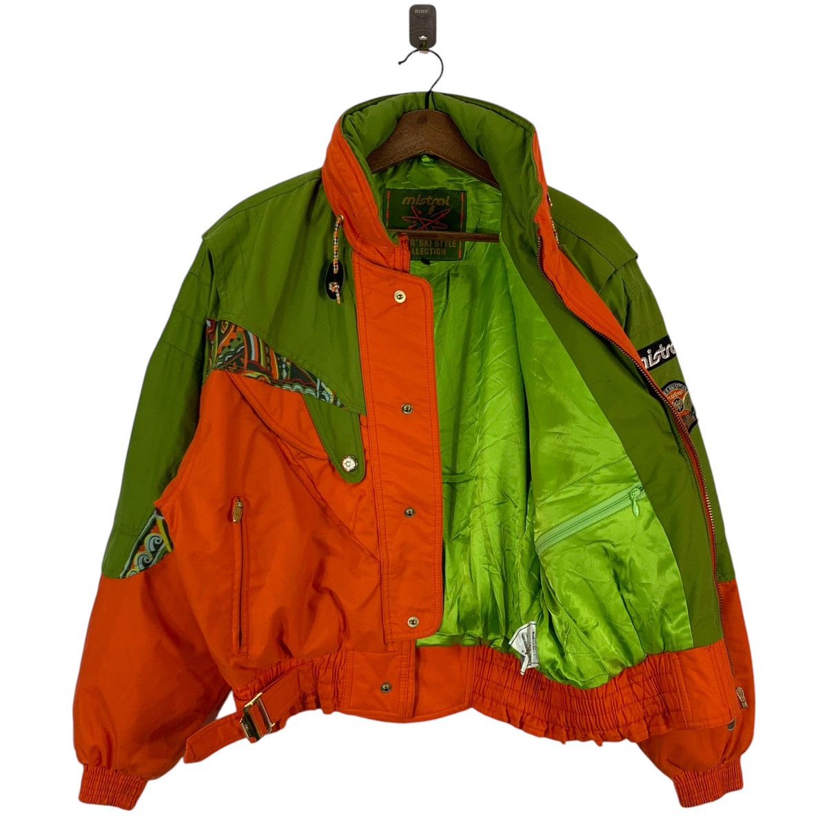 Vintage VINTAGE MISTRAL SKIWEAR BOMBER JACKET Size US M / EU 48-50 / 2 - 5 Thumbnail