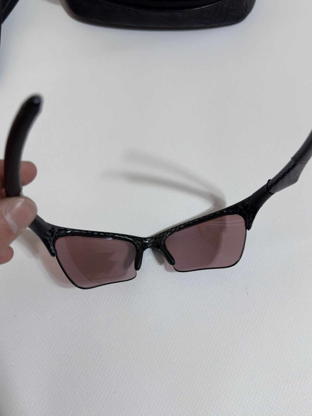 Oakley ULTRA RARE Oakley Half Jacket 1.0 GENUINE CARBON FIBER USA Size ONE SIZE - 6 Thumbnail