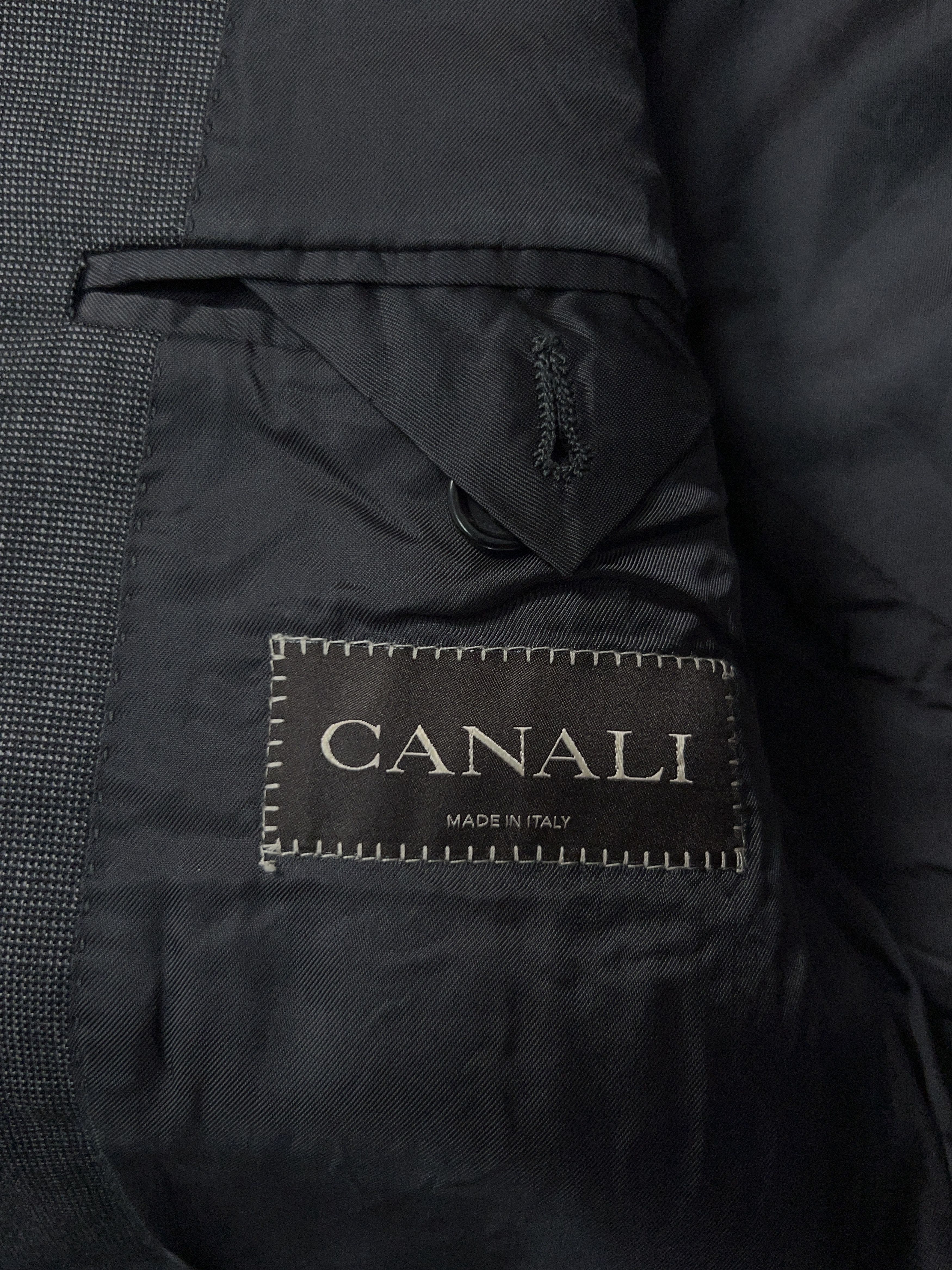 Canali Classic Two Button Wool Blazer Jacket Sport Coat Size 50 R Size 50R - 11 Thumbnail