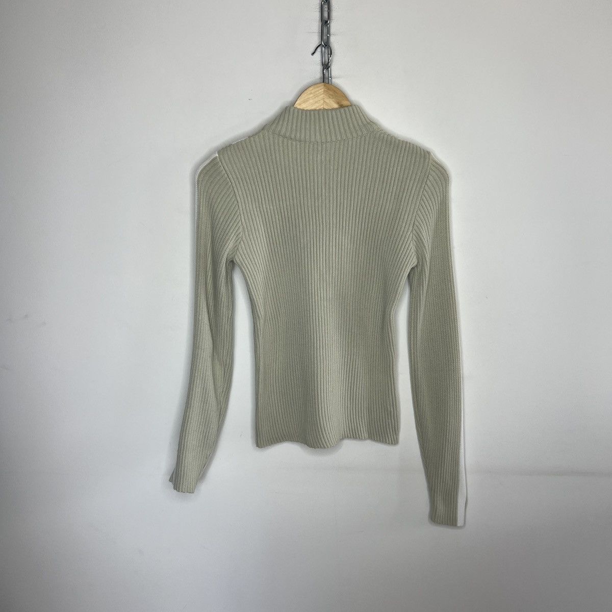 Dolce & Gabbana Avant Garde Dolce & Gabbana Ribbed Sweater Big logo D&G Size S / US 4 / IT 40 - 6 Thumbnail