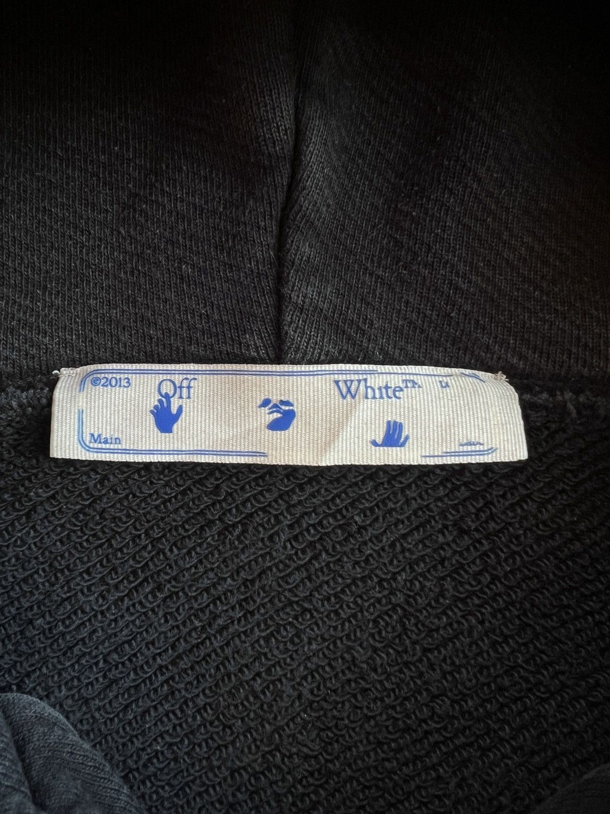Off-White Rare Off White Numbered Puzzle Arrows Zipped Hoodie (Black) Size US S / EU 44-46 / 1 - 9 Thumbnail
