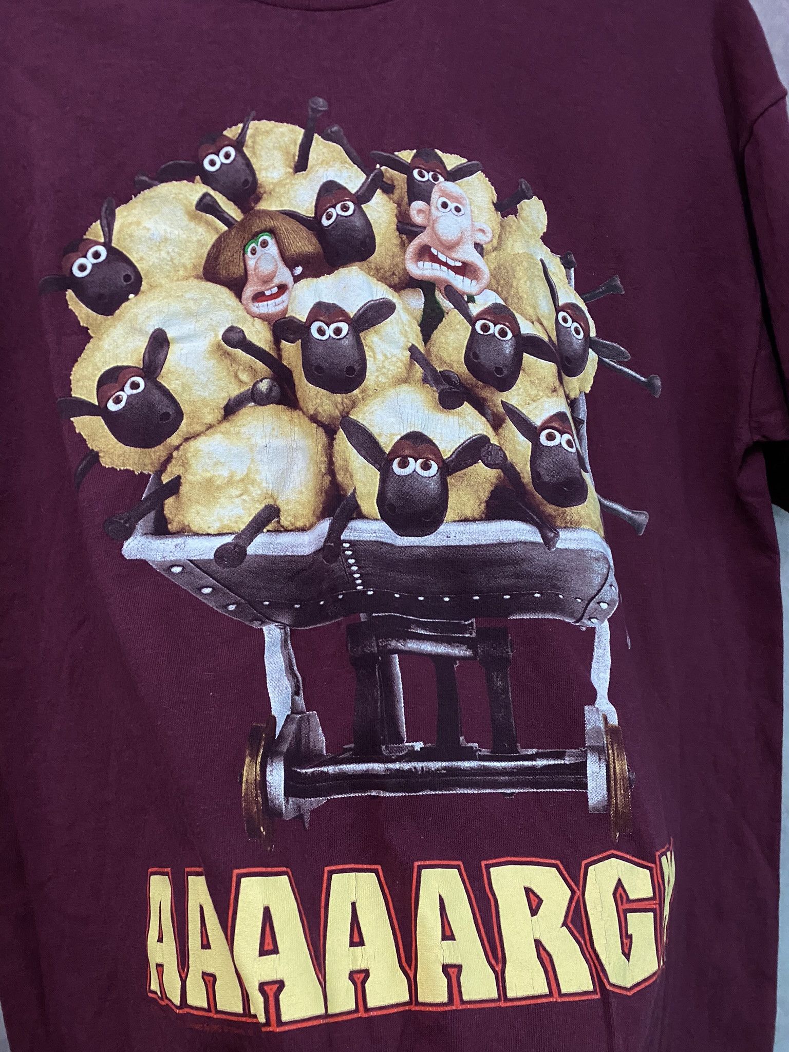 Vintage Wallace And Gromit 1989 Aardman Animations T-Shirt Size US L / EU 52-54 / 3 - 4 Thumbnail