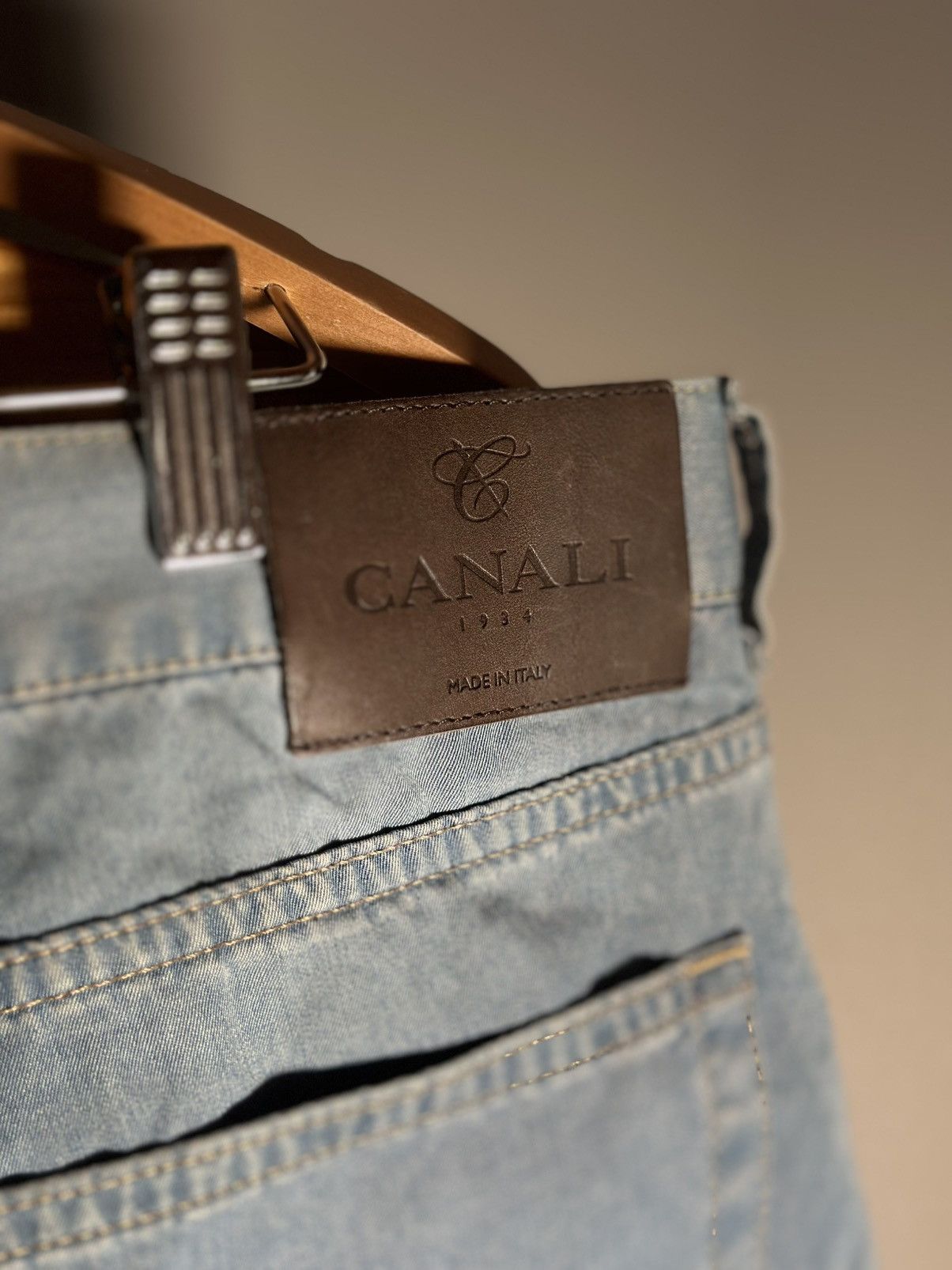 Canali Canali jeans 60 size Size US 40 / EU 56 - 14 Thumbnail