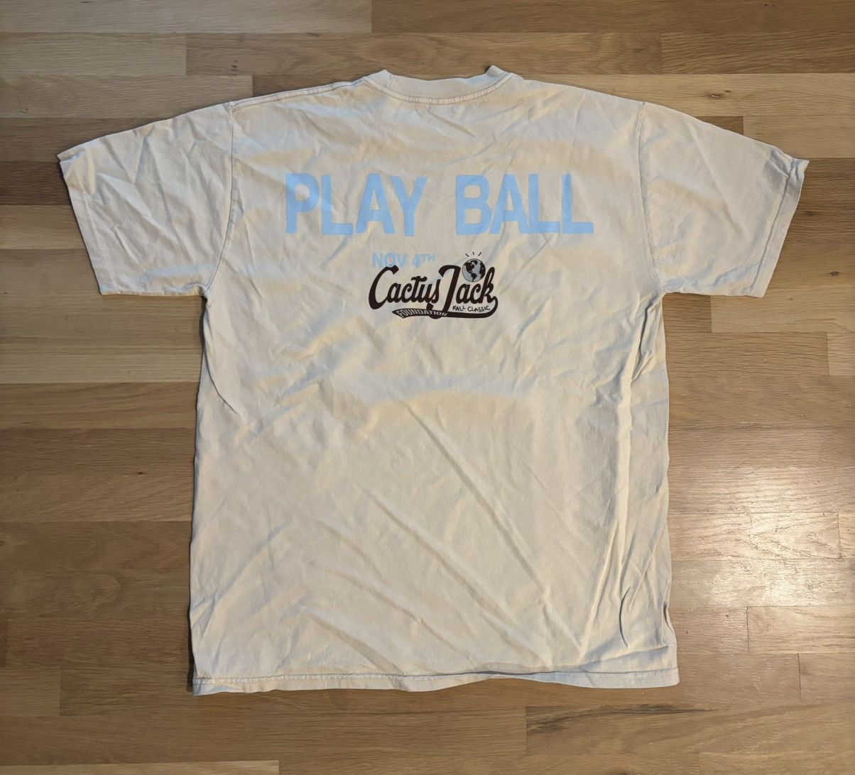 Travis Scott Cactus Jack 2023 Celebrity Softball Batter Up Tee Size US L / EU 52-54 / 3 - 2 Thumbnail