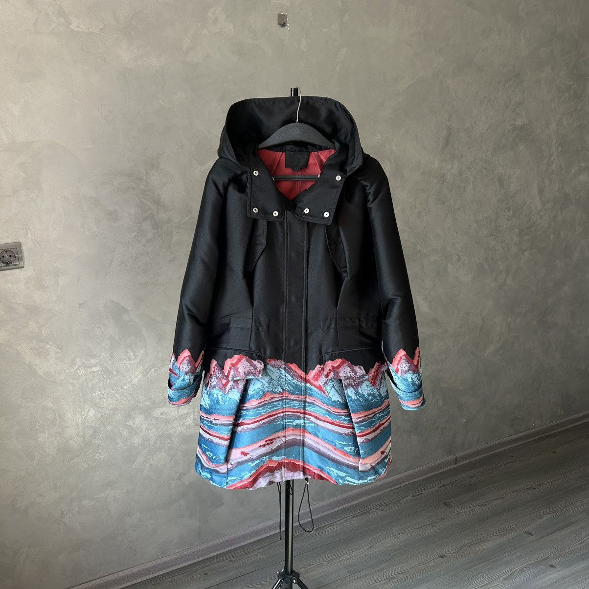 Alexander Wang Alexander Wang Mountain Satin Jacquard Hooded Jacket Parka Size M / US 6-8 / IT 42-44 - 1 Thumbnail