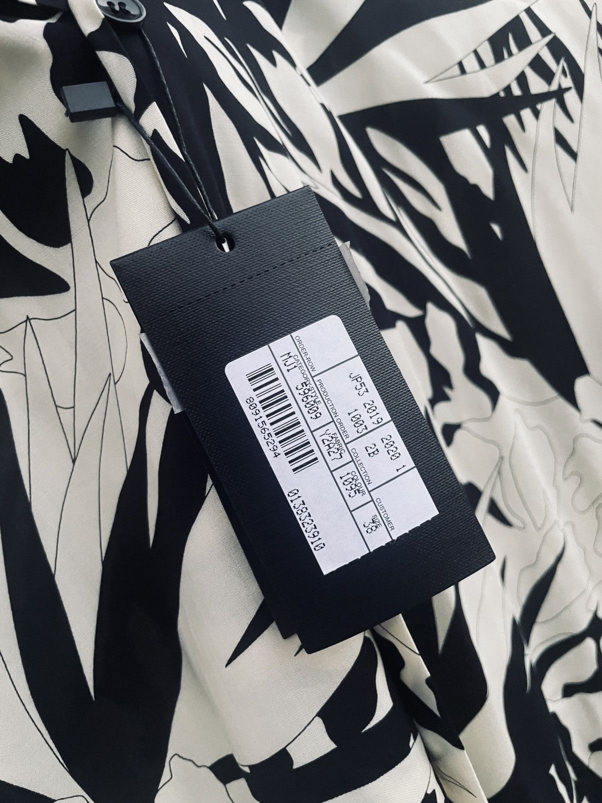 Saint Laurent Paris Saint Laurent Jungle Print Short Sleeve Shirt Size US M / EU 48-50 / 2 - 11 Thumbnail