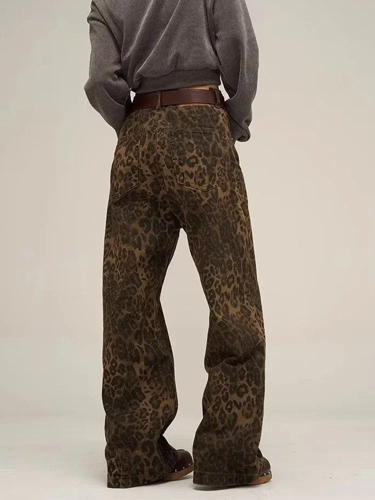 Japanese Brand Leopard Print Y2k Jean Size 27" / US 4 / IT 40 - 2 Thumbnail