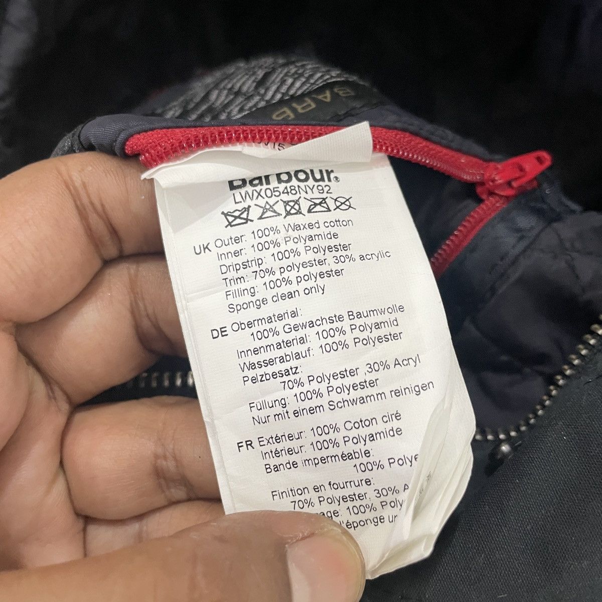 Barbour Vintage Barbour Hoodies Jacket Size US M / EU 48-50 / 2 - 9 Thumbnail