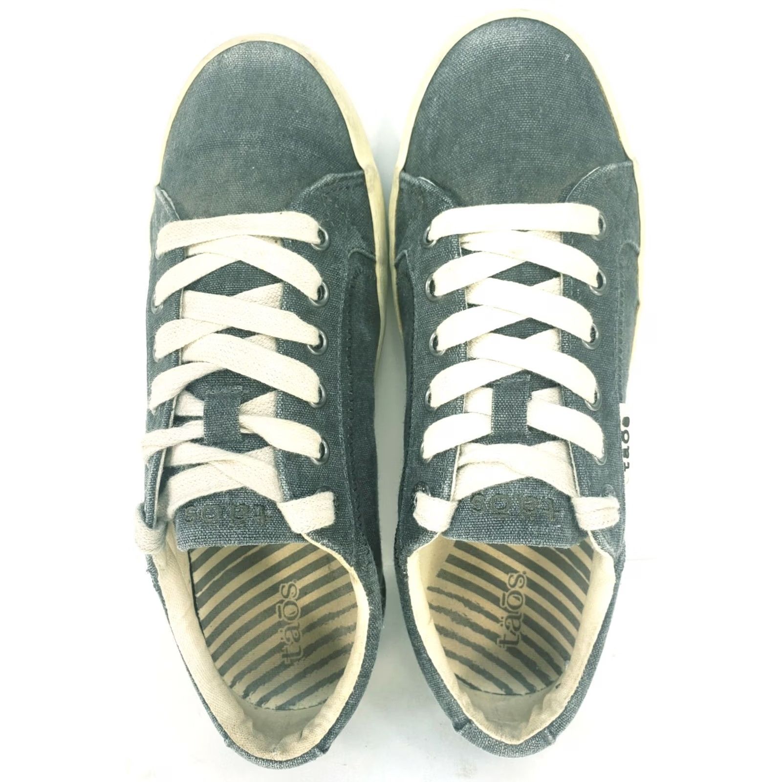 Taos Taos Star Women’s Size 7 Black Canvas Casual Comfort Walking Sneaker Size US 7 / IT 37 - 6 Thumbnail