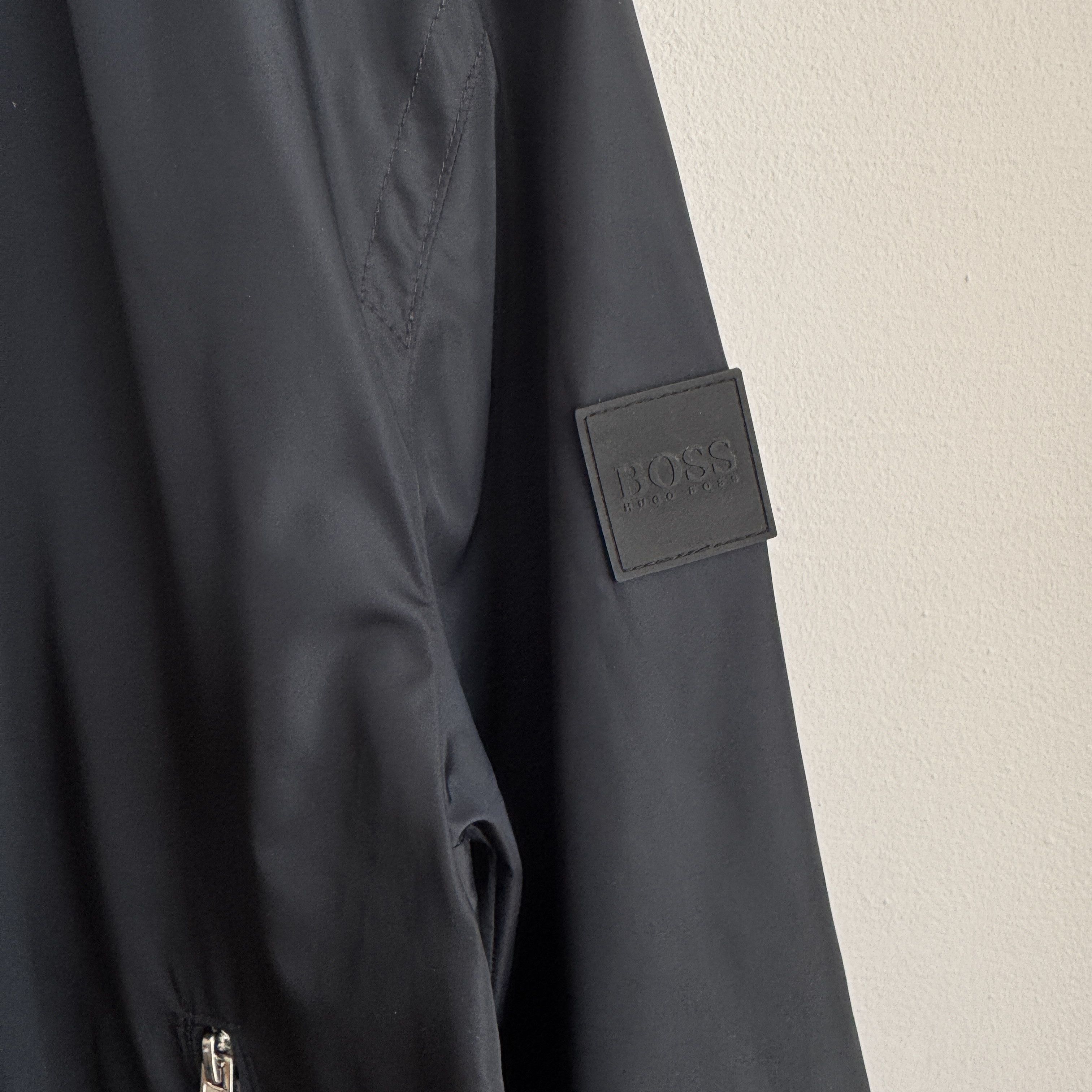 Hugo Boss BOSS Costa3 Zip-Through Blouson Mens Jacket in Navy 52/XL Size US XL / EU 56 / 4 - 12 Thumbnail