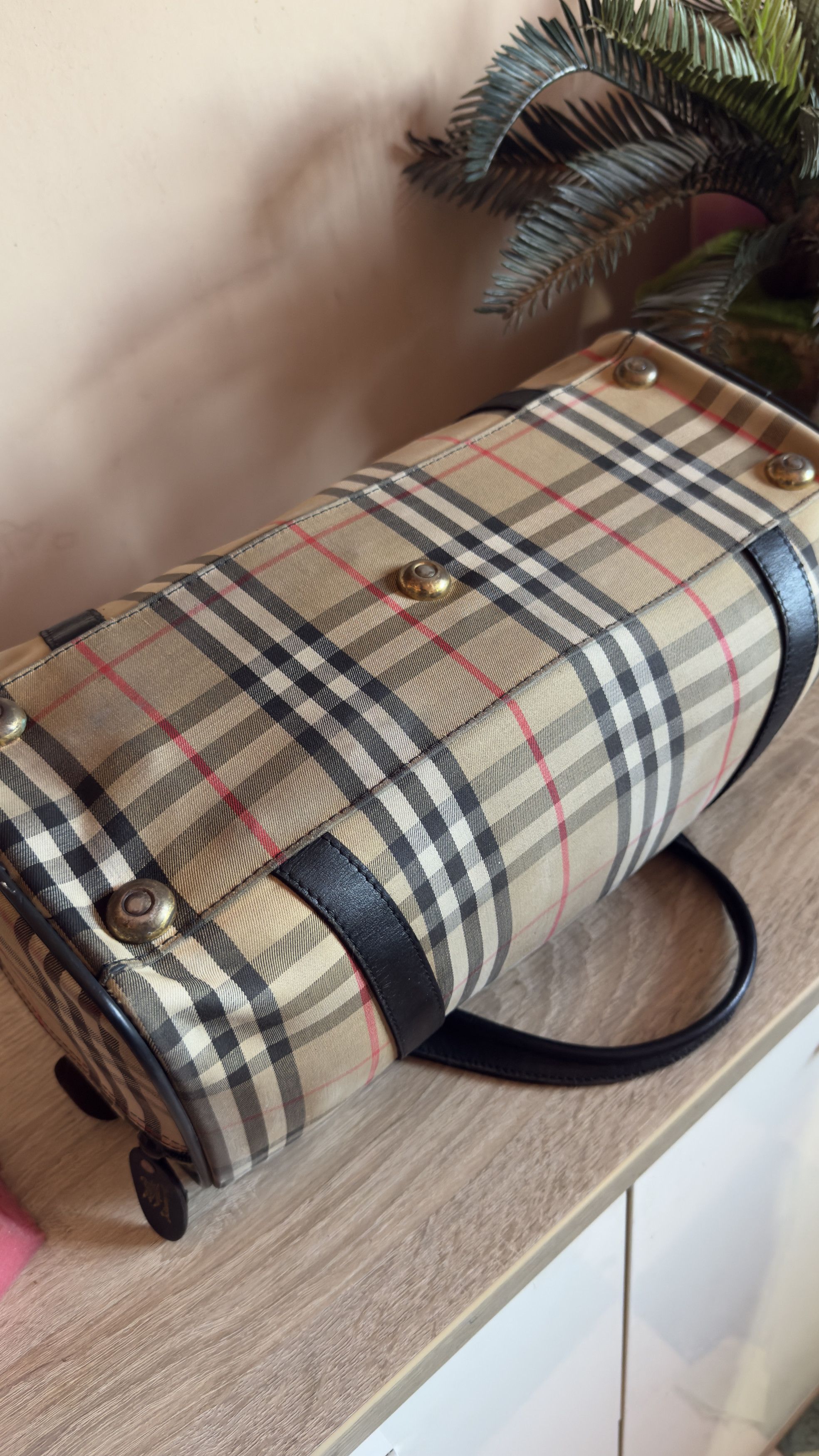 Burberry Vintage 70s Burberry novacheck duffle travel bag Size ONE SIZE - 12 Thumbnail