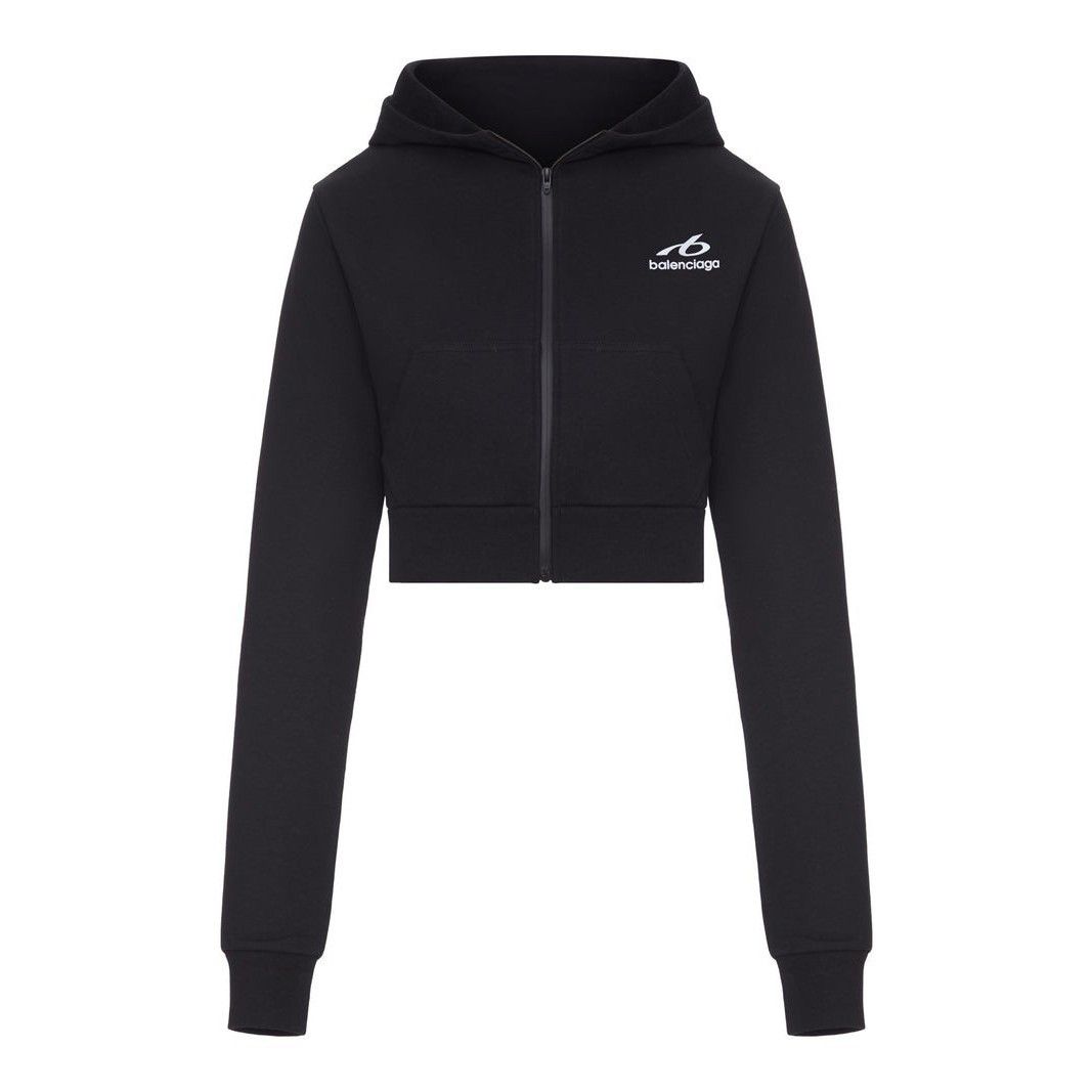 BALENCIAGA Black Cocoon Techwear Sweatshirt New & Authentic