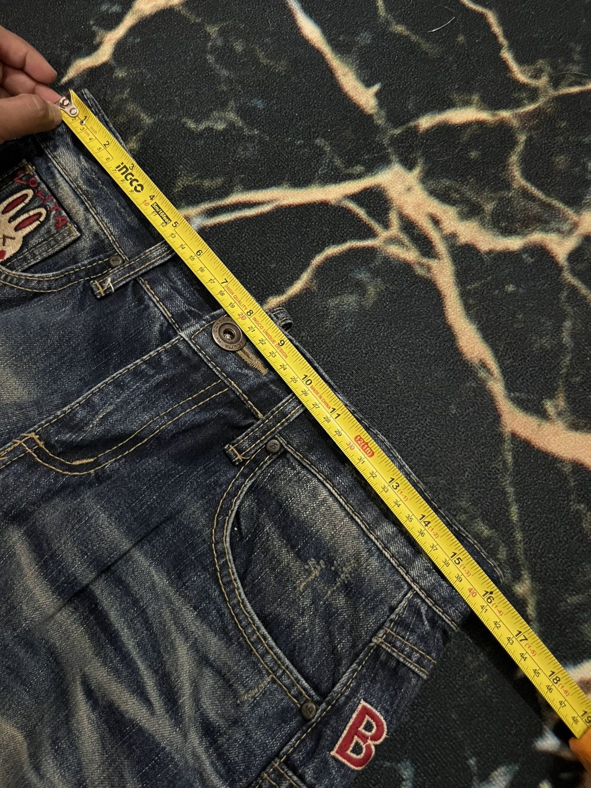 Japanese Brand × Jean × Vintage YOSHITOMO NARA LOLITA JEANS 32 X 35.5 Size 32" / US 10 / IT 46 - 19 Thumbnail