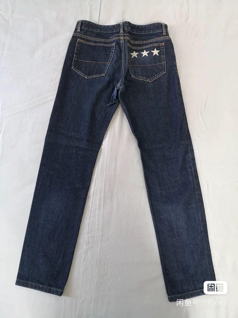 Givenchy Givenchy SizeS Five-pointed Star Denim Pants Size US 29 - 7 Thumbnail