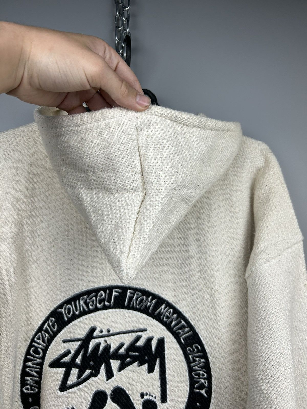 Stussy Vintage 90s Stussy Cancun Mexico Poncho Hoodie Size US XL / EU 56 / 4 - 3 Thumbnail