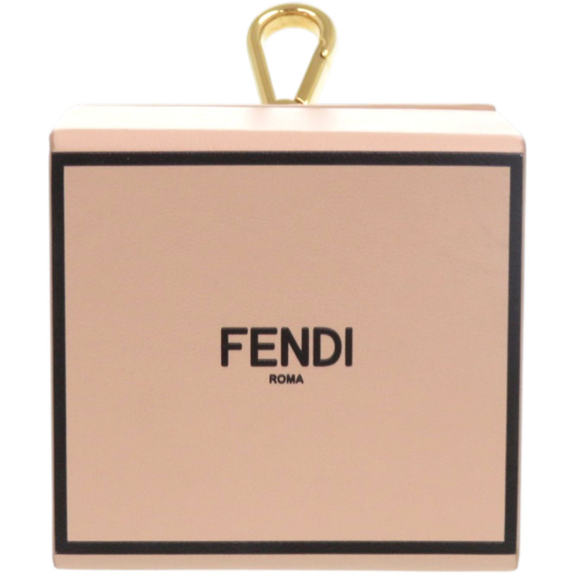 Fendi Like new Fendi Mini Box 7AR917 Leather Pink Keychain 1511FENDI Size ONE SIZE - 1 Thumbnail