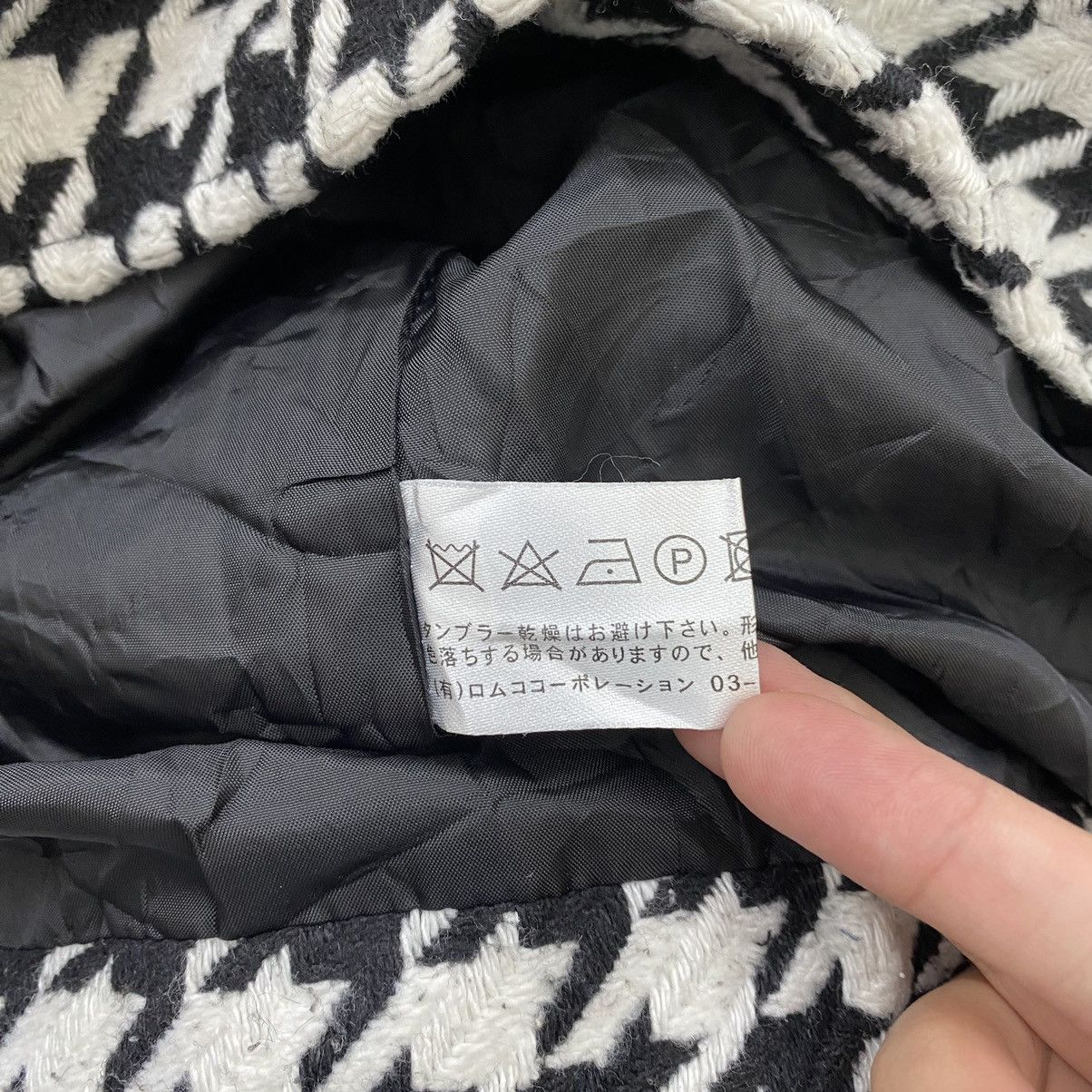 Japanese Brand ANGELINA Japanese Brand Check Tartan Bomber Jacket Size S / US 4 / IT 40 - 5 Thumbnail