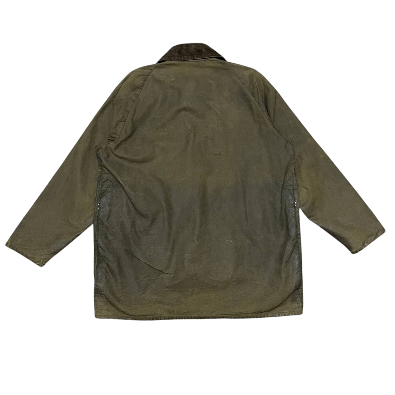 Barbour Vintage 90's Barbour Beaufort A150 Waxed Distressed Jacket Size US M / EU 48-50 / 2 - 20 Thumbnail
