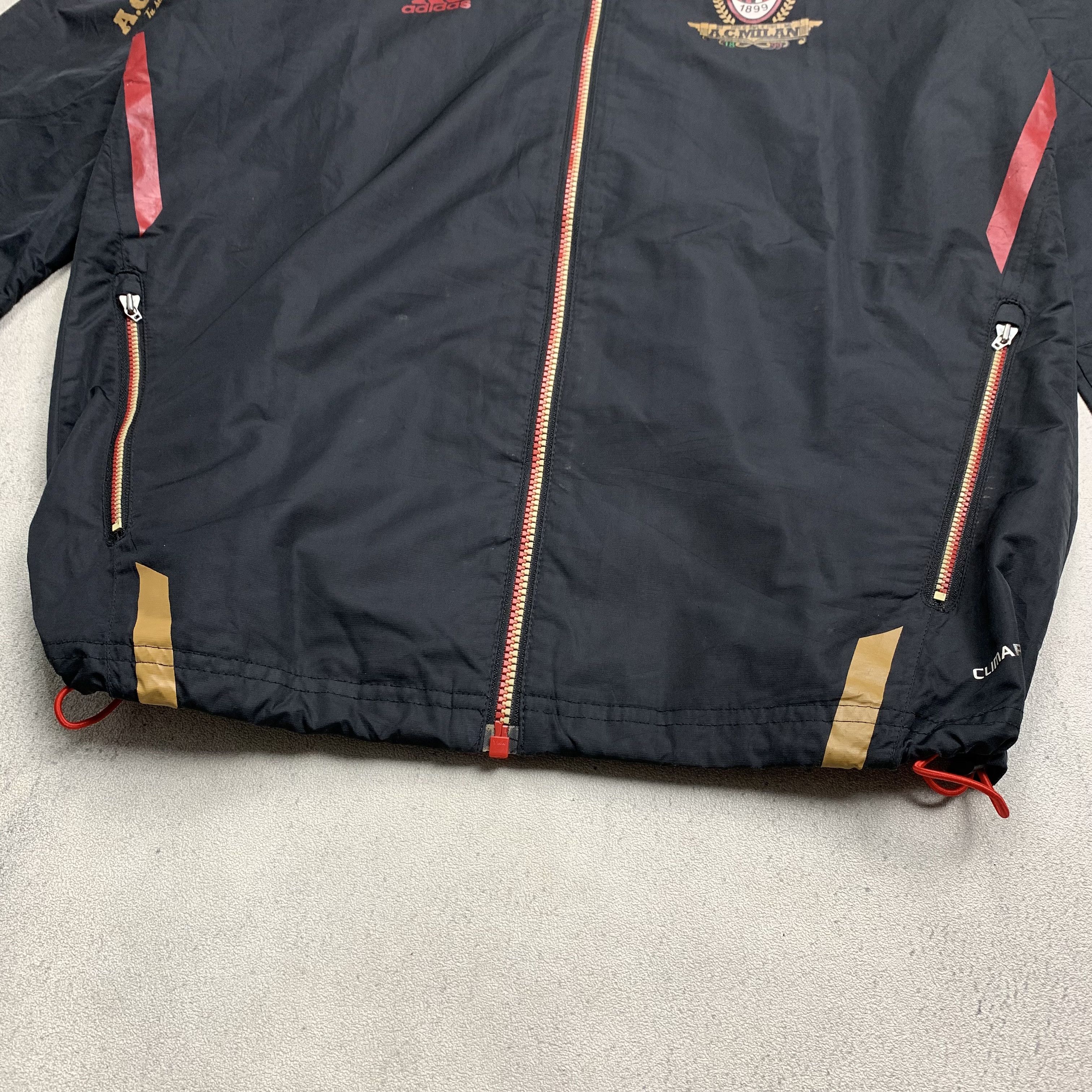 Adidas Adidas AC Milan Y2K Gorpcore Windbreaker Jacket Size US M / EU 48-50 / 2 - 6 Thumbnail