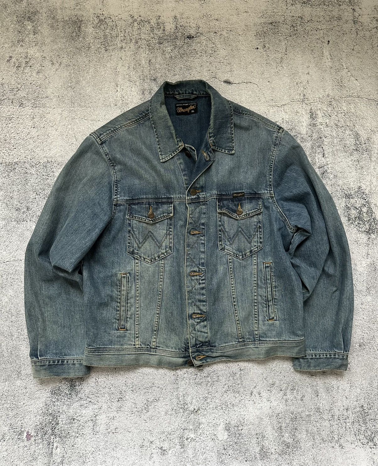 Wrangler Vintage Wrangler Denim Jacket XL Men's Size US XL / EU 56 / 4 - 1 Thumbnail