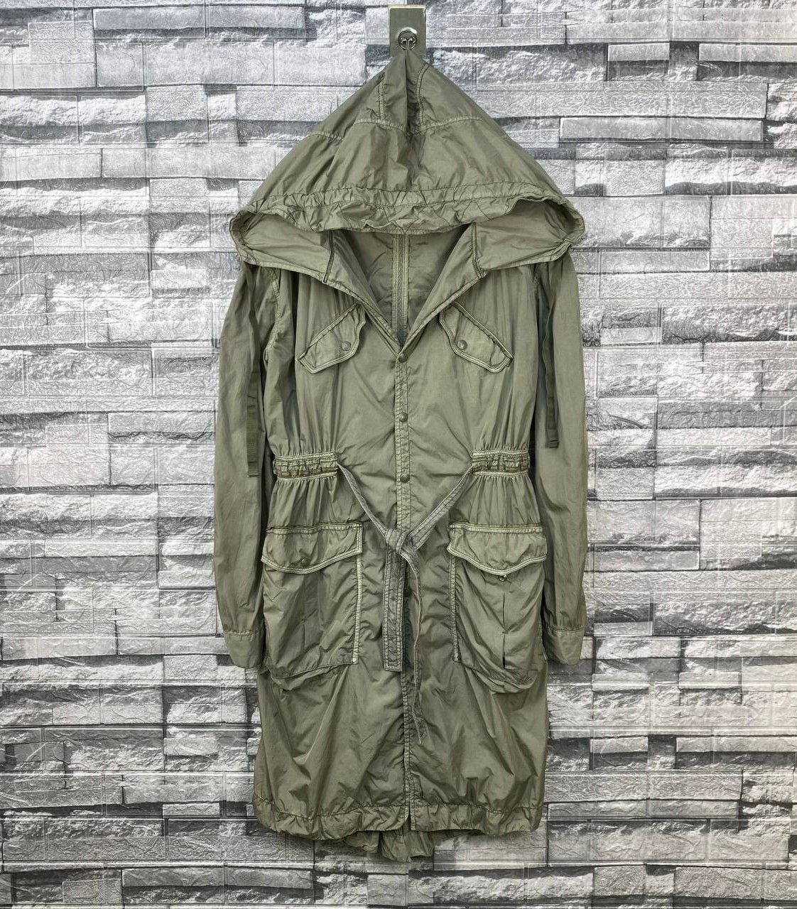 Diesel Black Gold RARE DIESEL WRINKLE NYLON UTILITY PARACHUTE PARKAS Size US L / EU 52-54 / 3 - 15 Thumbnail
