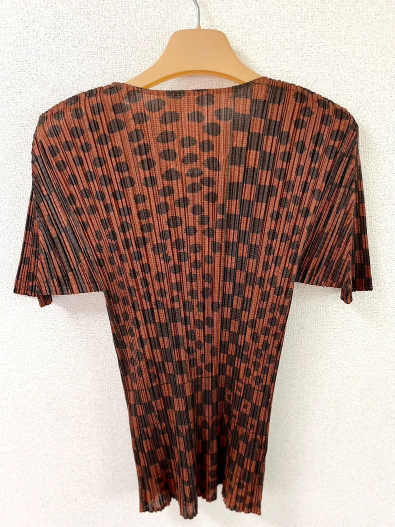 Issey Miyake Issey Miyake size:3 A brown Yuriko Takagi top Size M / US 6-8 / IT 42-44 - 3 Thumbnail
