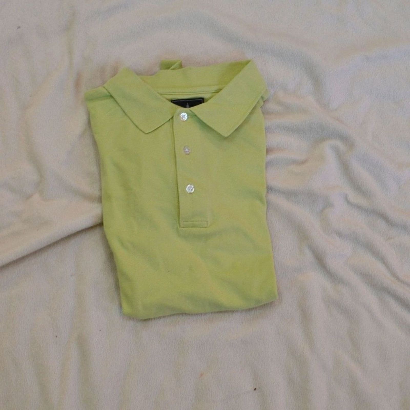 Other Lanesboro Lime Green Short Sleeve Polo Shirt | Sz L Size US L / EU 52-54 / 3 - 4 Thumbnail