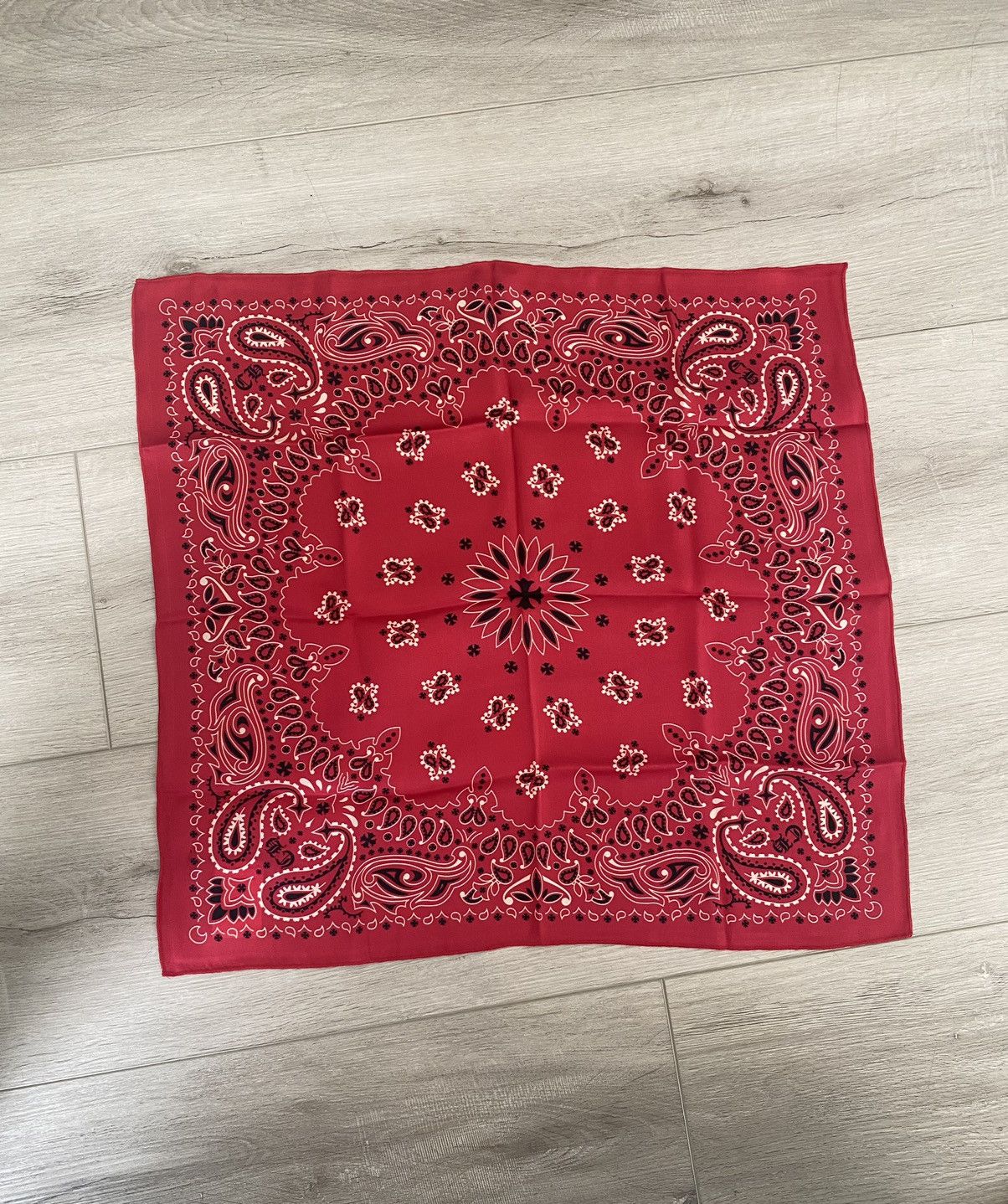 image of Chrome Hearts Red Bandana, Men's
