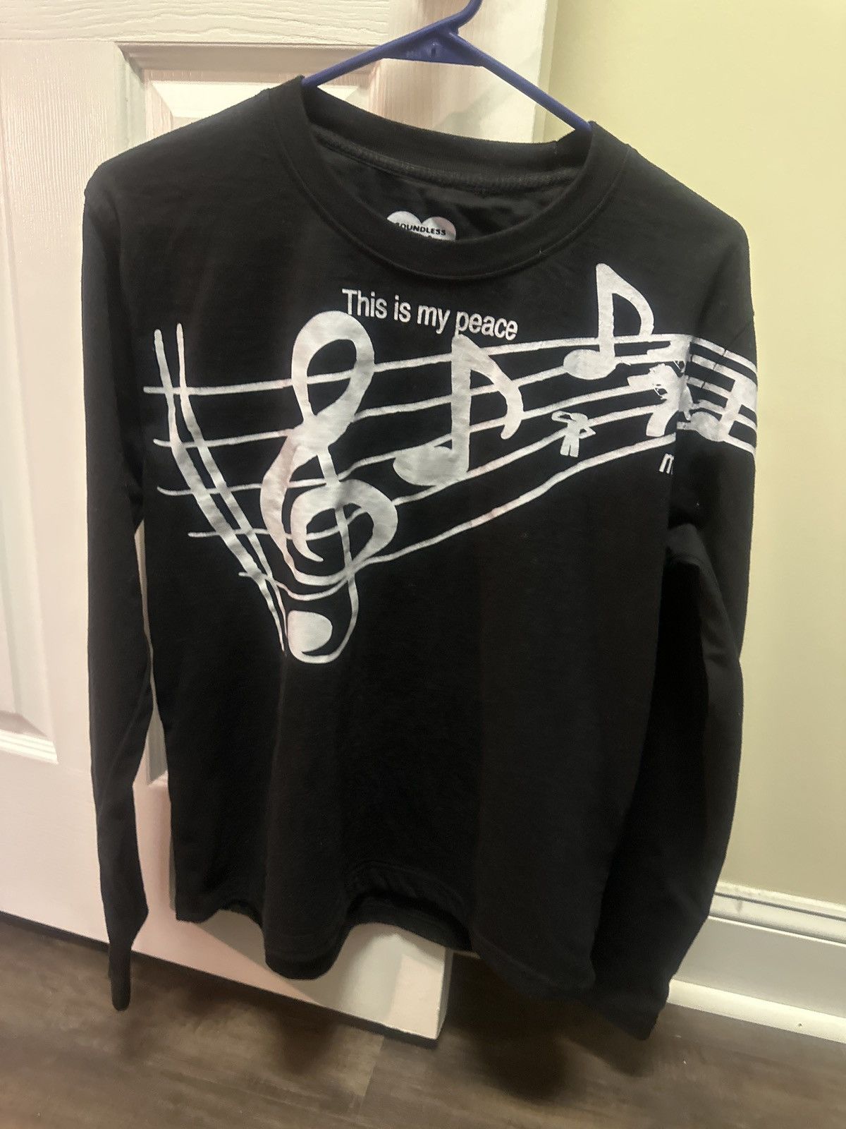 Other SOUNDLESSERA “This is my peace” LONGSLEEVE Size US S / EU 44-46 / 1 - 1 Thumbnail