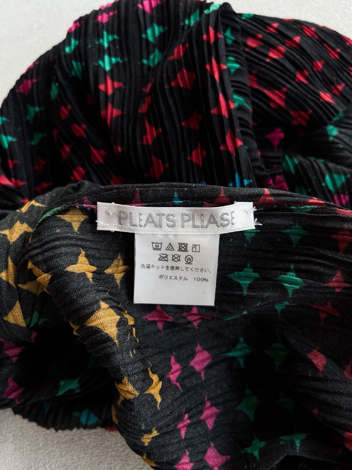 Issey Miyake Issey miyake Pleats Please 1999 Geometric Turtleneck Top Size M / US 6-8 / IT 42-44 - 3 Thumbnail