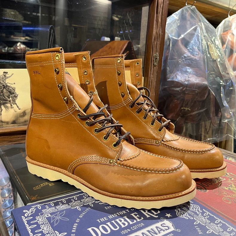 RRL Ralph Lauren RRL Ralph Lauren Leather Boots 13D - dmc Size US 13 / EU 46 - 1 Thumbnail