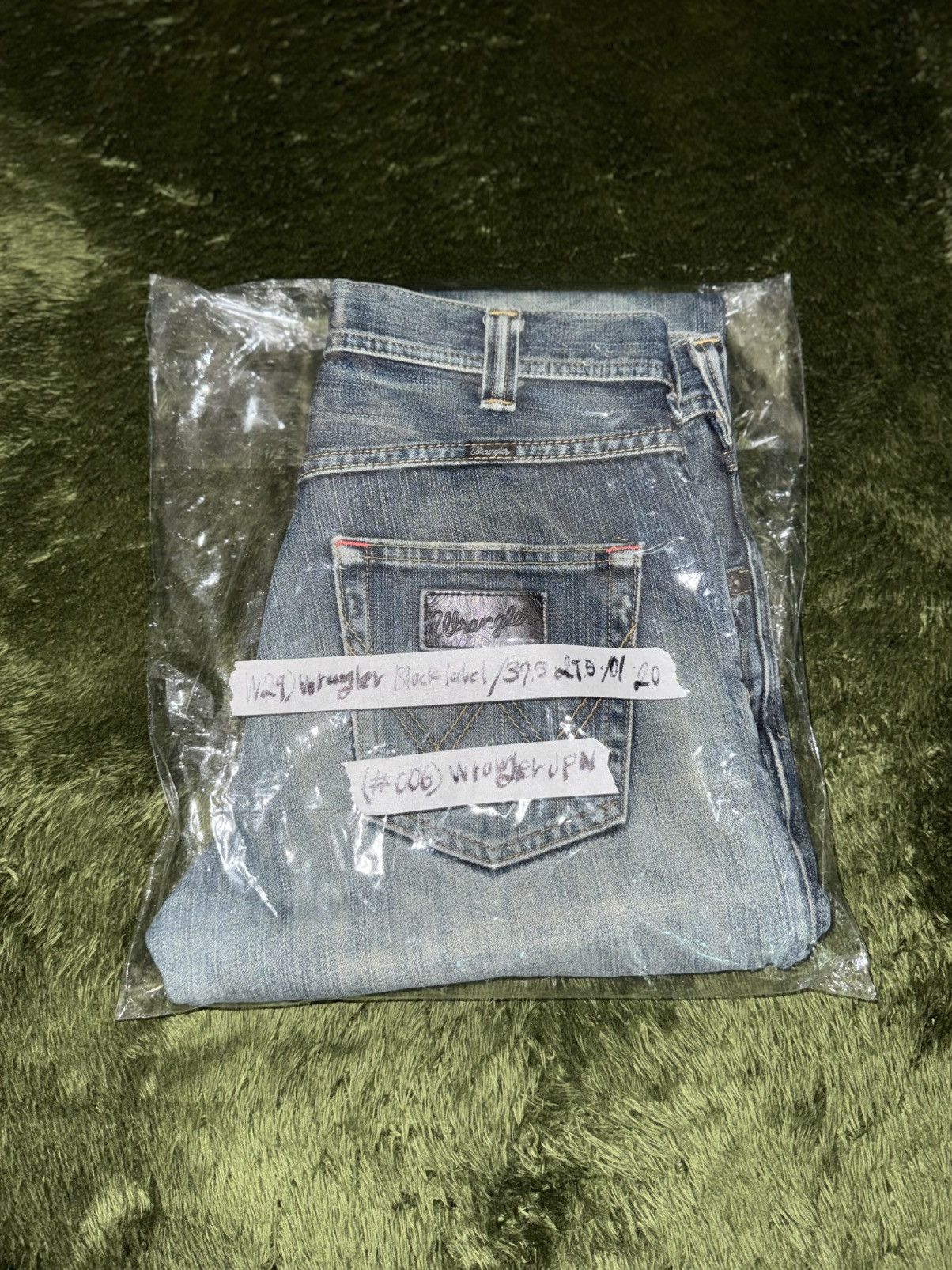 Wrangler [29] wrangler japan red batek vintage washed denim pants Size US 29 - 14 Thumbnail
