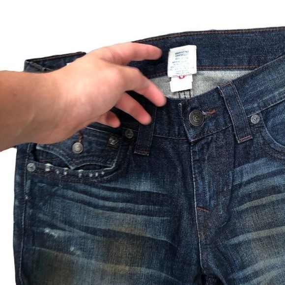 Vintage True Religion Jeans Size 30 RICKY Blue