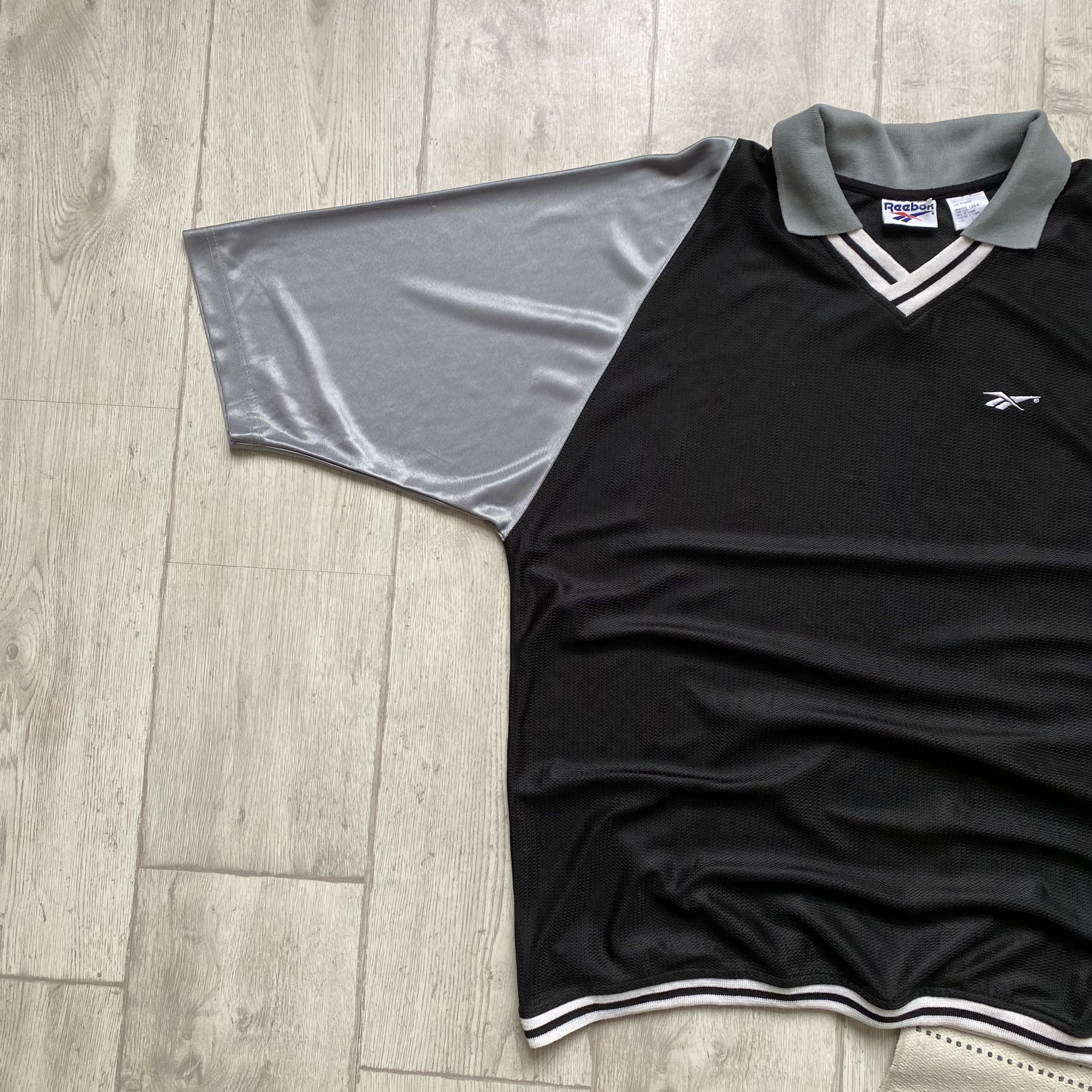 Reebok NBA Vintage 90s Reebok jersey baggy tee heavy polos Size US L / EU 52-54 / 3 - 5 Thumbnail