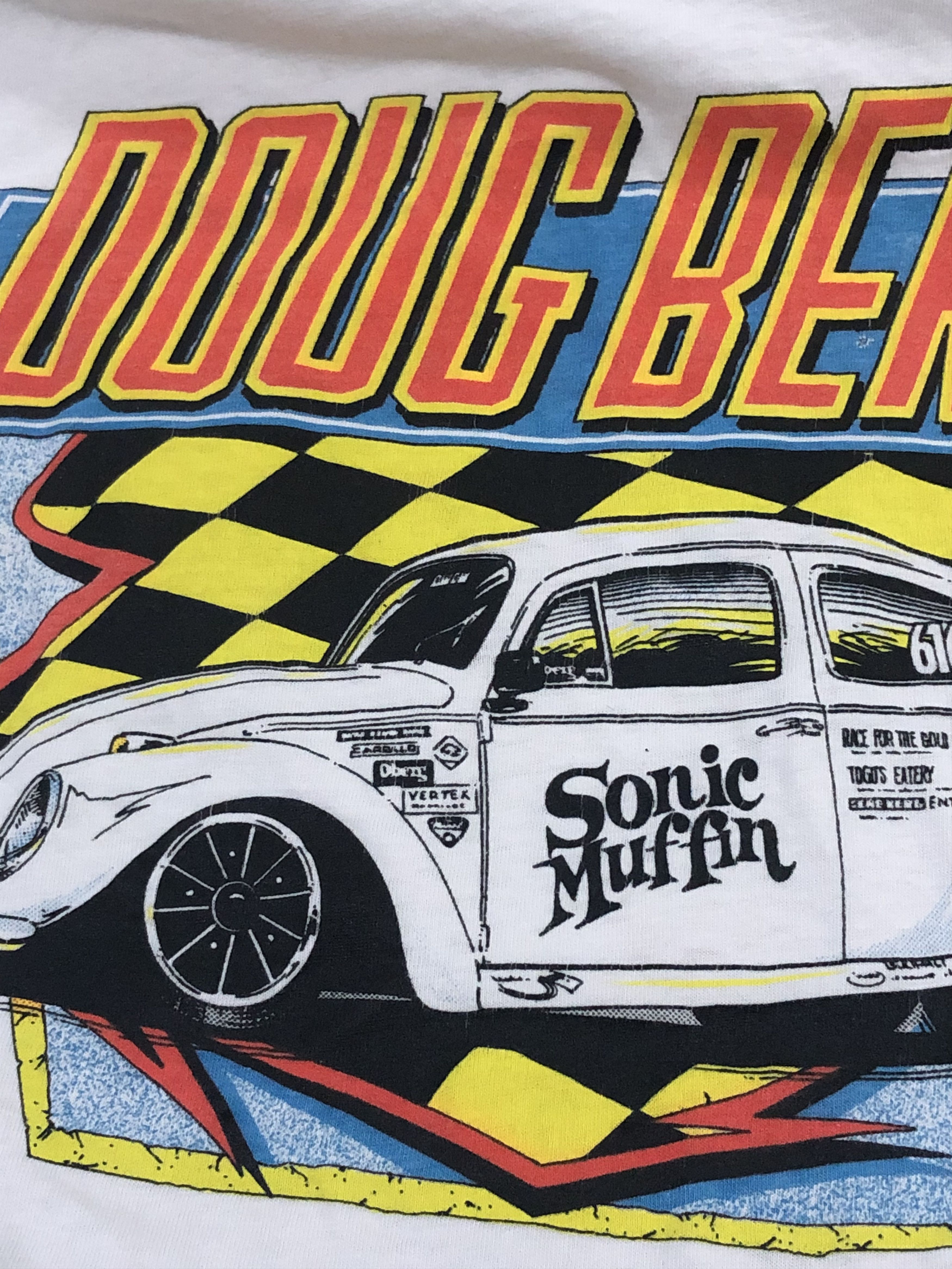 Vintage Vintage Clyde Berg Doug Berg Sonic Muffin Tee Size US XL / EU 56 / 4 - 5 Thumbnail