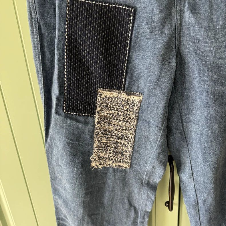 Loewe Loewe Classic design stitching patch jeans Size 32" / US 10 / IT 46 - 7 Thumbnail