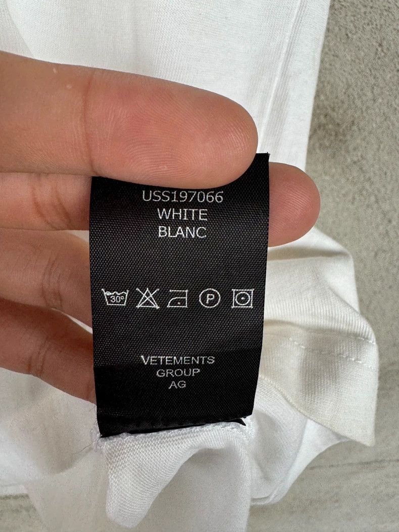 Vetements Vetements18Fw QR Code Short Sleeve 2503-Nextarrow Size US M / EU 48-50 / 2 - 7 Thumbnail