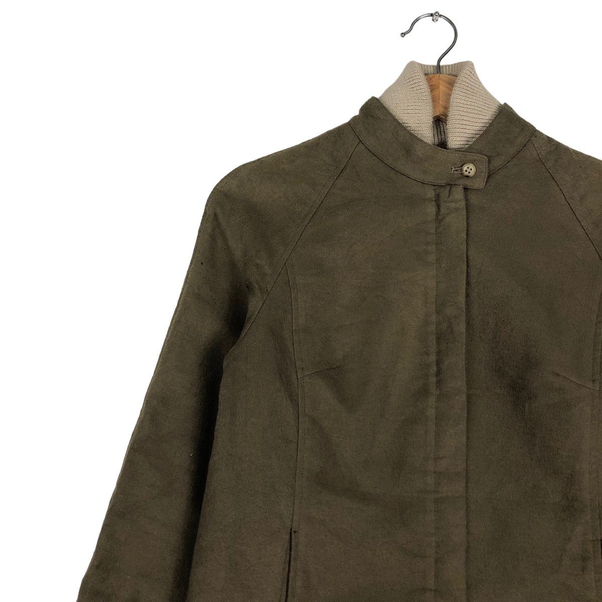 Japanese Brand 🔥Cropped Biker Jacket Ford Mills Inspire Issey Miyake Size US M / EU 48-50 / 2 - 7 Thumbnail