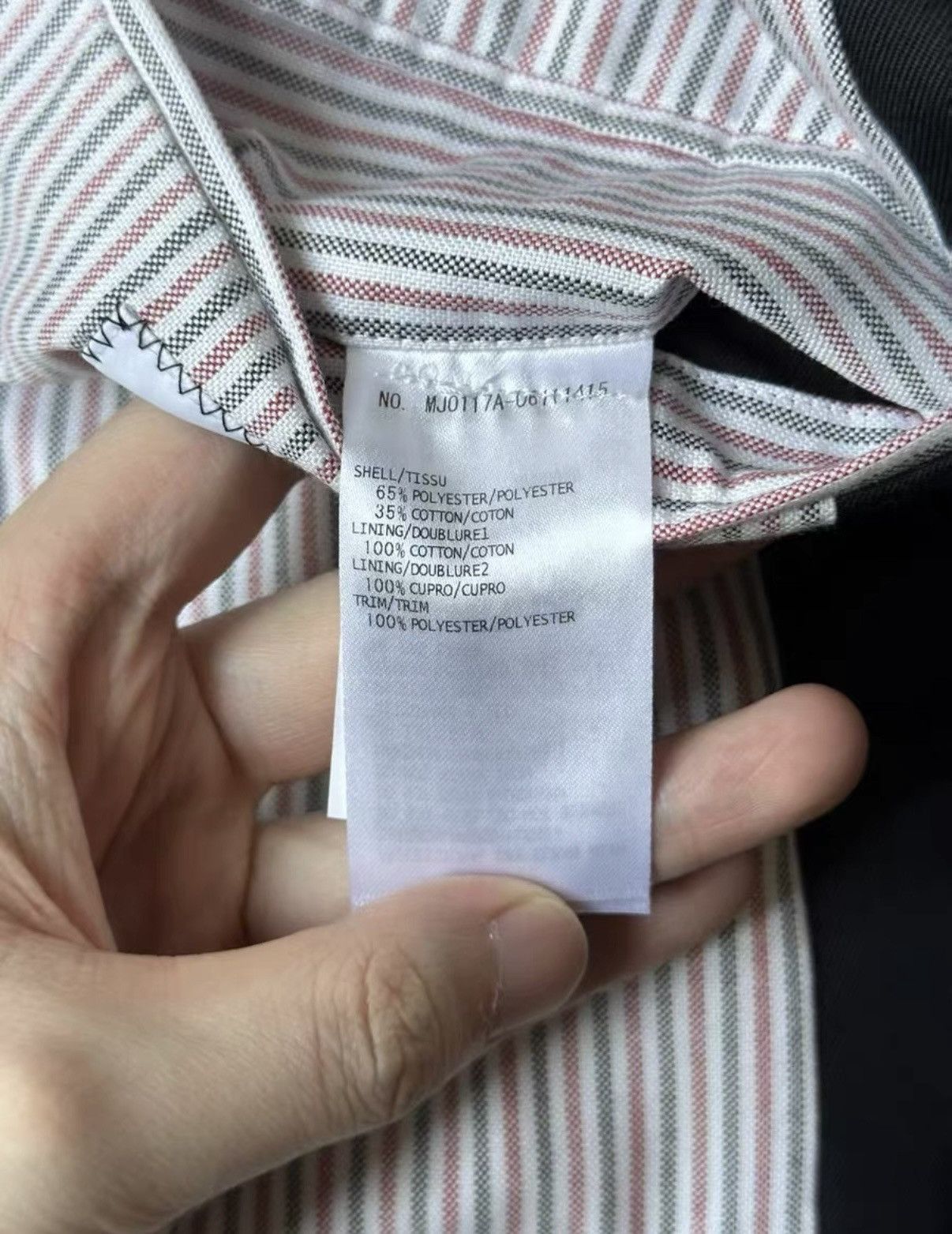Thom Browne Authentic Thom Browne Suit Jacket/Blazer Size US S / EU 44-46 / 1 - 4 Thumbnail